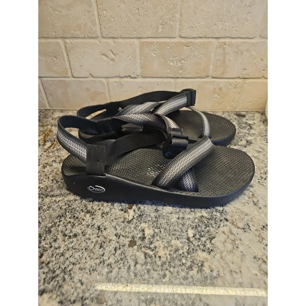 Chaco Men's Z1 Classic Sandals, Split Gray, Size 12 M US
